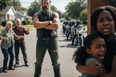 A black girl spent her last $8 helping a Hells Angel; the next day, 100 motorcyclists brought her a life-changing gift.