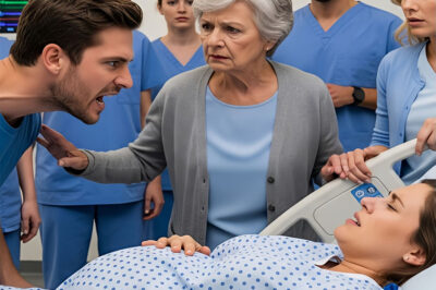 When I was pregnant with twins, I begged my husband to take me to the hospital. But his mother blocked his way and said, “Take us to the mall first.” Hours later, a stranger drove me to the emergency room…