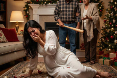 My husband was away, my in-laws beat me with a stick in the middle of our family Christmas party just because I refused to give my savings to my brother-in-law to buy a house, but the reaction of my father, a mafia boss, made his family regret it.