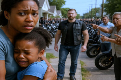 A black girl spent her last $8 helping a Hells Angel; the next day, 100 motorcyclists brought her a life-changing gift.