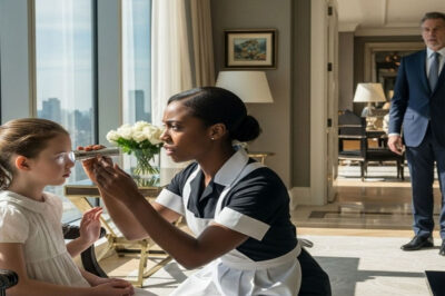 Billionaire’s daughter was born blind – Until the new maid discovered the truth…