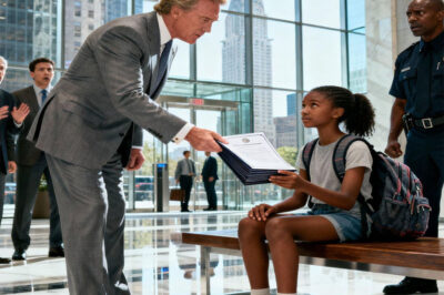 “If your daughter can translate this contract, I’ll double your salary,” the billionaire said contemptuously to the black goalkeeper, but unexpectedly the girl’s talent surprised him