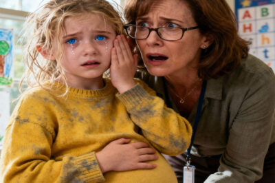 The little girl whispered to her teacher, “I’m afraid to go home! My stepfather always does that to me.” — That night, police uncovered a horrifying secret in the dark basement…