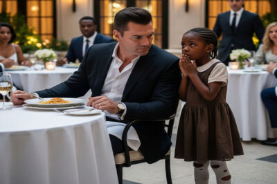 “Do you have any leftovers?” whispered the hungry boy. The billionaire’s response brought everyone to tears…