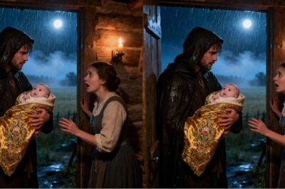 “Hide this child. He is the future king,” the mysterious man said as he placed the baby into the peasant woman’s arms.