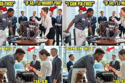 Female CEO Mocked a Black Mechanic: “Fix This Engine and I’ll Marry You” — Then He Did