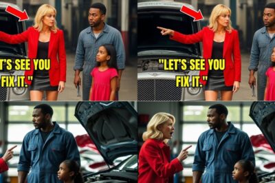 She was the CEO of a hundred-million-dollar empire, a woman who had it all. But when her luxury car broke down in a forgotten small town, she found herself at the mercy of a humble mechanic. What happened next was a shocking twist of fate she never saw coming. This isn’t just a story about a broken-down car; it’s about a broken-down life and the unexpected encounter that would force her to question everything she thought she knew about success, happiness, and love. Discover the incredible journey of a powerful CEO who risked everything for a life she never knew she wanted. The full, unbelievable story is waiting for you in the comments below.