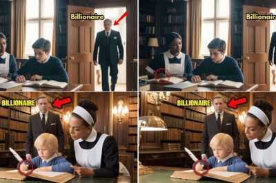 “Billionaire’s Son Failed Every Test — Until the New Black Maid Taught Him One