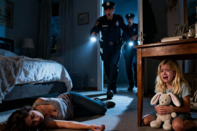 A distraught little girl called the police: “My dad and his friend are drunk… they’re doing it to Mom again!” When the police arrived minutes later, what they found inside left them paralyzed with horror…