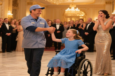 Single Dad Janitor Dances With a Disabled Girl, Unaware Her Wealthy Mother Is Watching