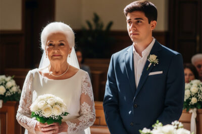 Madrid was shocked when a 19-year-old student married a 71-year-old millionaire. Everyone thought it was a marriage of convenience… until the groom revealed the real reason and left everyone speechless.