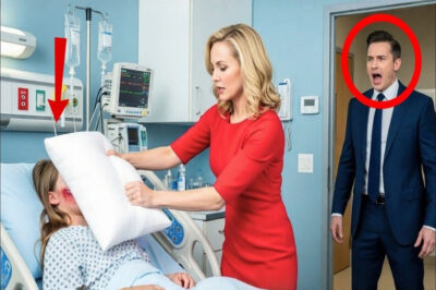 The father returned to the hospital and noticed that the stepmother was endangering his daughter.