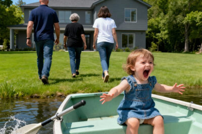 My six-year-old daughter was left alone on a moving boat by my parents and my sister. “We don’t have time to wait,” my sister said casually. I didn’t scream. I didn’t cry. Instead, I did something else. The next day, their lives began to fall apart