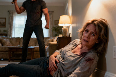 My son beat me until I couldn’t stand it anymore, then said, “A few hits are all it takes to make you obey.” The next morning, he saw the dining table set and smiled, thinking he had broken me. He didn’t know the meal wasn’t for him. He wanted control—what I wanted was freedom. When the doorbell rang, his smile vanished. Standing there wasn’t a guest, but a police officer under a restraining order. “You have one hour to leave,” the officer said. My son glared at me with burning hatred. “This isn’t over,” he whispered.