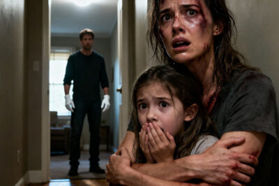 My husband had just left the house for a business trip, when my six-year-old daughter whispered: “Mommy… we have to run