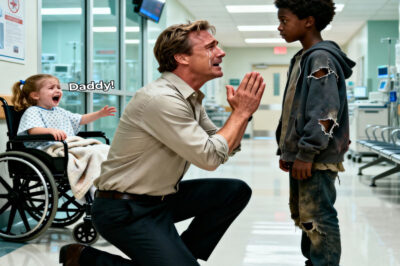 “Make my daughter walk again and I’ll adopt you…” the rich man had promised. But what the orphan did…