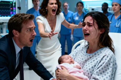 My ex called to invite me to his wedding. I told him I’d just given birth, thirty minutes later, he came running into my hospital room and in that moment, I understood why he was really sca:red.