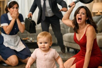 Ada’s eyes widened when she saw Emma, ​​the pan slid slightly as surprise pierced her fury, and for a fragile second…