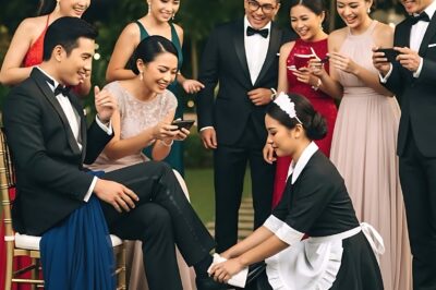 INVITED TO THE REUNION TO BE A “SERVER” AND BE LET GO — BUT EVERYTHING STOPPED WHEN A MAN ARRIVED