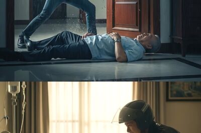 DELIVERY RIDER BROKE DOWN EXPENSIVE DOOR TO SAVE CUSTOMER WHO WAS HAVING A HEART ATTACK — IN THE HOSPITAL,