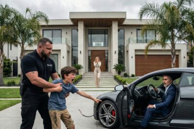 As I walked toward my car, a heart-rending scream broke the silence. A homeless boy ran toward me, trembling. The guard grabbed him, but he screamed again, his eyes wide with panic: “Don’t drive! Your wife… cut the brakes!”