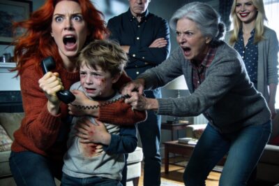 My 8-year-old son was beaten by his 12-year-old cousin, breaking his ribs. When I tried to call 911, my mother grabbed my phone. “It’s just boys fighting. You’ll ruin my precious grandson’s future!” Dad didn’t even look at my son. “Always so dramatic.” My sister smiled triumphantly. They had no idea what I was about to do…