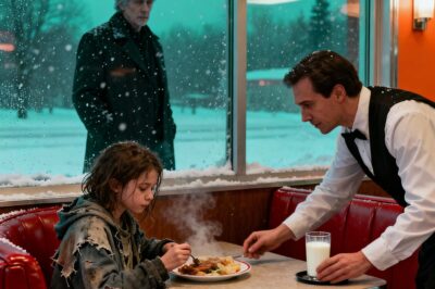 Starving and desperate, he stepped into a restaurant to eat leftovers, never imagining that the owner inside would change his life forever.