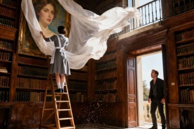 I WAS CLEANING THE MANSION OF THE RICHEST MAN IN AMERICA AND FOUND A FORBIDDEN PAINTING COVERED WITH A SHEET! WHEN I UNCOVERED IT, I FROZE