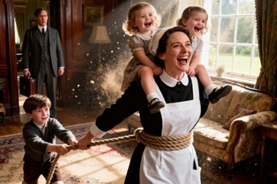 Billionaire Walked Into His House Unannounced And Saw The Maid With His Triplets – What He Saw Changed Everything