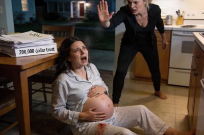 When I was eight months pregnant, my greedy sister-in-law tried to steal $200,000 meant for my children while my husband was away. I resisted, but she flew into a rage and punched me hard in my swollen belly – my water broke immediately. But she didn’t stop. She grabbed my hair and dragged me across the floor. The pain was so intense that I eventually fainted. Hours later, I woke up in a hospital bed… and the doctor told me something I never expected…