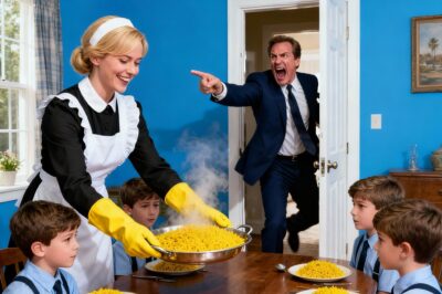 The Millionaire Came Home Unannounced at Lunch… and Froze at What He Saw