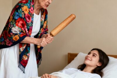 The daughter-in-law slept until ten in the morning at her in-laws’ house. The mother-in-law picked up a stick to hit her, but was astonished to see her in bed…