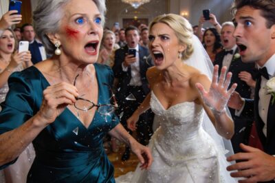 At my son’s wedding, my daughter-in-law demanded my apartment keys in front of 130 guests. When I refused, she slapped me so hard. I left and made a phone call. 30 minutes later, a man appeared at the door of the hall, and when they saw who it was, they began to cry…