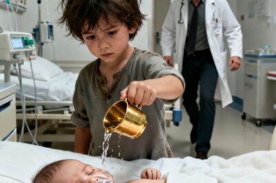 The millionaire’s son was given five days to live… but a poor girl sprinkled him with holy water and…