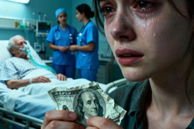 When my husband was hospitalized after a car accident, I noticed that the elderly woman in the bed next to his was completely alone, so I began bringing her food three times a day. One day, she gave me an old banknote and said something that shocked me…