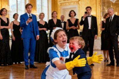 The Millionaire’s Baby Never Spoke — Until He Saw the Poor Maid and Cried ‘Mom!’ in Front of Everyone