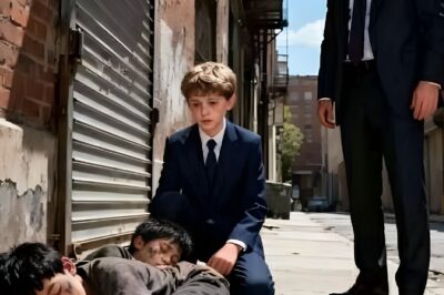 “Dad, they look like me”: a child saw his reflection amidst trash and cold, and a billionaire discovered that the most expensive truth cannot be bought, it is faced with the heart