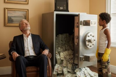 Billionaire pretends to be asleep to test his employee’s son: What the boy did left him frozen.