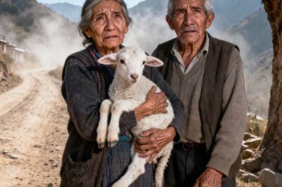 The day my three children sold the house and threw this old couple out onto the street with nothing but a little goat… was also the day the secret hidden in the old suitcase began to come to light.