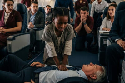 A Poor 12-year-old Black Girl Saved A Millionaire On A Plane… But What He Whispered Made Her Cry Out Loud