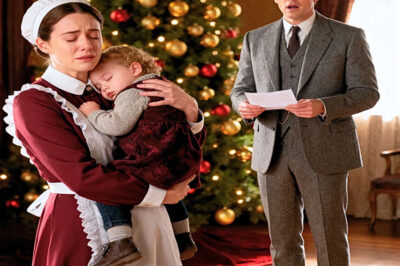 On Christmas Eve, on Her Last Day as a Nanny, the Millionaire’s Mute Daughter Whispered “Mom”