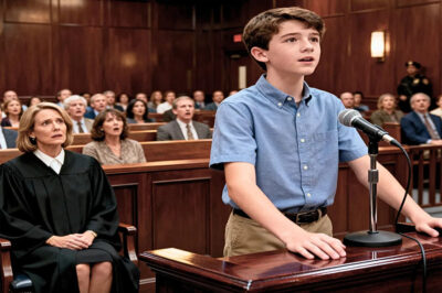 I found an abandoned baby in the hallway and raised him as my own. But when his biological mother, a millionaire, returned 17 years later, he said something in court that left everyone speechless