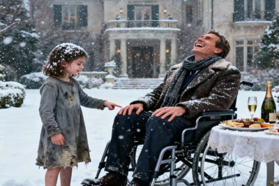 I was a billionaire paralyzed and decaying alone in a quiet mansion until a homeless six-year-old girl knocked at my door during a terrible blizzard and proposed a deal: “give me your leftovers, and I’ll help you walk again.”