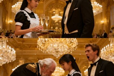 My husband forced me to wear a maid’s uniform to his promotion party and showed off his mistress, but everyone froze when the boss bowed and called me “Madam President.”