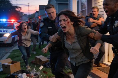 At 6 a.m., pounding on the door startled me awake. A police officer stood outside, holding a notice. “Court-ordered eviction.” My parents were standing across the street, watching quietly. My mother said flatly, “You should’ve obeyed the family.” My father simply said, “Get your things. You’re out today.” I asked the officer calmly, “Who submitted this request?” He glanced at the document… and his face abruptly shifted.