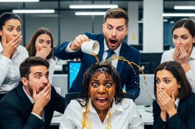 Manager Pours Coffee on Black Woman in Front of Everyone and Curses Her – Minutes Later, Entire Company Is Shocked.