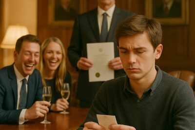 Rich Grandpa Passed Away: Cousins Took $46M and Laughed at My Ticket — Until the Man in Saint…