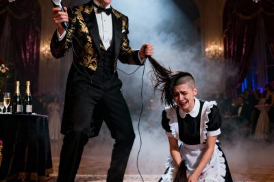 A waitress spilled champagne on the Wrong Man. He HU:MILIATED her and SHAVED HER HEAD for sport…