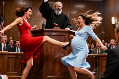 The Mistress Kicked The Pregnant Wife In The Stomach Inside The Courtroom. The Billionaire Smiled, Thinking He Had Won. He Didn’t Know The Judge Watching From The Bench Was The Father He Never Knew His Wife Had — And The Judge Wasn’t Just Watching, He Was Hunting.