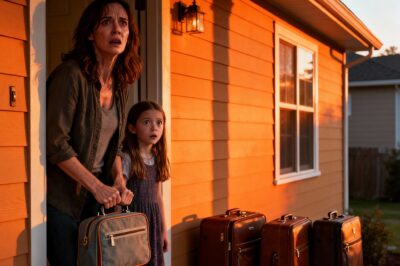 “My husband had just left for a business trip when my six-year-old daughter whispered: ‘Mommy… we have to run. Now.’ I asked her: ‘What? Why?’. She was trembling as she said: ‘There’s no time. We have to leave the house right now.’ I grabbed our bags and reached for the door… and that was when it happened.”